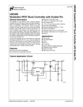 DataSheet LM3489 pdf